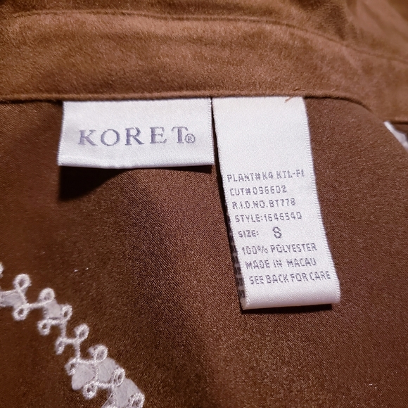 Vintage Koret suede jacket retro s boho Indian - Picture 11 of 13